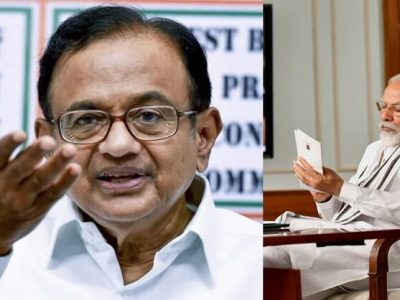 कोणीही टाळी वाजवली नाही | चिदंबरम यांचा पीएम मोदींच्या UNGA’च्या भाषणावर टोला