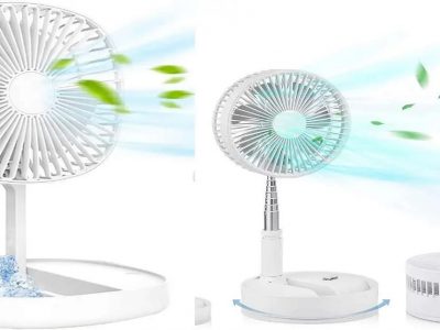 Portable Folding Fan | खरं की काय? हा फोल्डिंग फॅन विजेशिवाय चालतो, अन कूलर पेक्षाही अधिक गारवा देतो, किंमत फक्त…