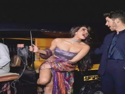 Priyanka Chopra in Auto | नो कार नो बाईक! प्रियांका चक्क रिक्षामधून गेली डेटला, निकसोबत शेअर केलेला फोटो व्हायरल