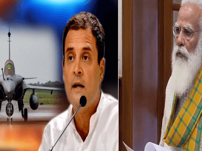 फ्रान्समध्ये राफेल कराराची चौकशी | राहुल गांधींनी ‘चोर की दाढी’ एवढे ३ शब्दच ट्वीट केले