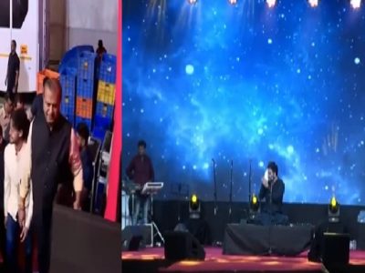 भाजपने दीपोत्सवात मराठीच्या अपमानाचे दिवे लावले, विनंती करूनही राहुल देशपांडेंचं गाणं टायगर श्रॉफच्या एंट्रीला थांबवलं