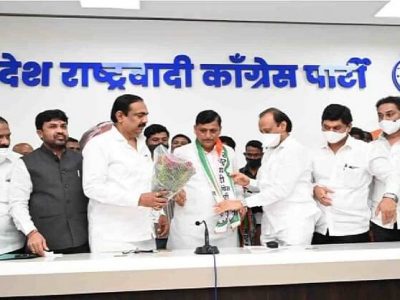 Rajkishor Modi Join NCP in Beed | राजकिशोर मोदींचा राष्ट्रवादीत प्रवेश | अंबाजोगाई नगरपालिकेसह केज विधानसभेत पक्ष मजबूत