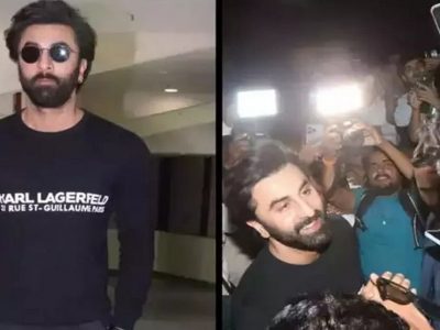 Ranbir Kapoor | रणबीर कपूरला भेटण्यासाठी चाहत्यांची गर्दी, अचानक अनेकजण खाली कोसळले, रणबीरने स्वतः केली विचारपूस, व्हिडिओ व्हायरल