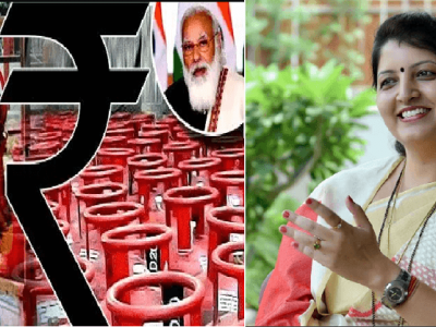 मोदीजींच्या मंदिरात दानपेटी नाही | परंतु मंदिराच्या वर्गणीसाठी LPG गॅसच्या दरात २५ रुपयांची वाढ केली आहे – रुपाली चाकणकर