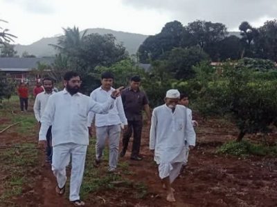 Sambhaji Bhide Meet Eknath Shinde | उदयनराजेंच्या पाठोपाठ संभाजी भिडेगुरुजी एकनाथ शिंदेंच्या भेटीला