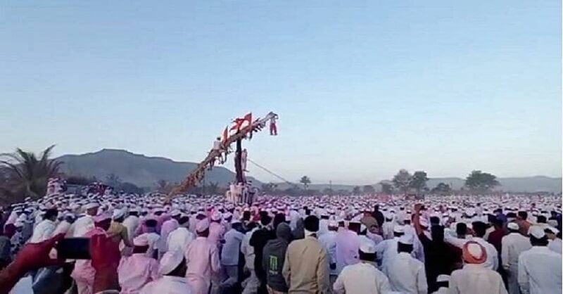 सातारा | बावधनच्या बगाड यात्रेनंतर पोलिस आणि भाविकांसह ६१ जणांना कोरोना सातारा | बावधनच्या बगाड यात्रेनंतर पोलिस आणि भाविकांसह ६१ जणांना कोरोना