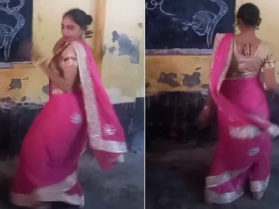 Viral Video | बाब्बो! हरियाणवी गाण्यावर शिक्षिका मॅडम जोमात अन् विद्यार्थी कोमात… डान्सचा व्हिडिओ VIRAL
