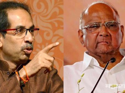 Shivsena chief criticised NCP Chief Sharad pawar over padagi politics