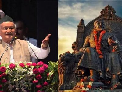 शिवाजी महाराज जुन्या काळातील आदर्श, नितीन गडकरी सध्याचे आदर्श, राज्यपालांचं संतापजनक विधान