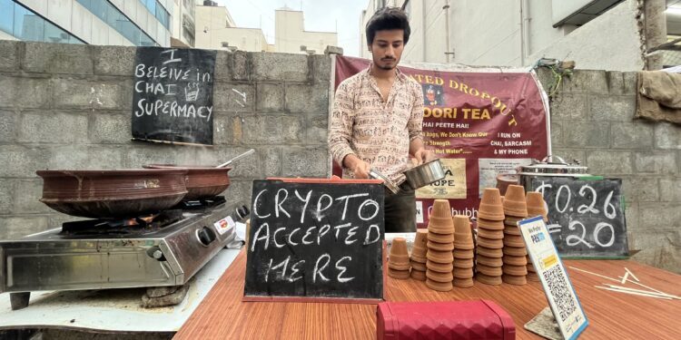 Tea-Seller-Accepts-Crypto-This-Tea-Seller-In-Bangalore-Takes