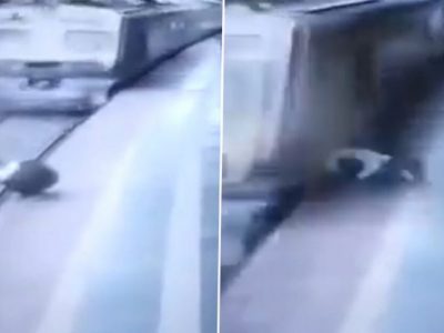 Video Viral | नजरचुक झाली आणि मुंबई लोकल ट्रेनने तरुणाचा घात केला, अपघाती मृत्यू CCTV कॅमेऱ्यात कैद
