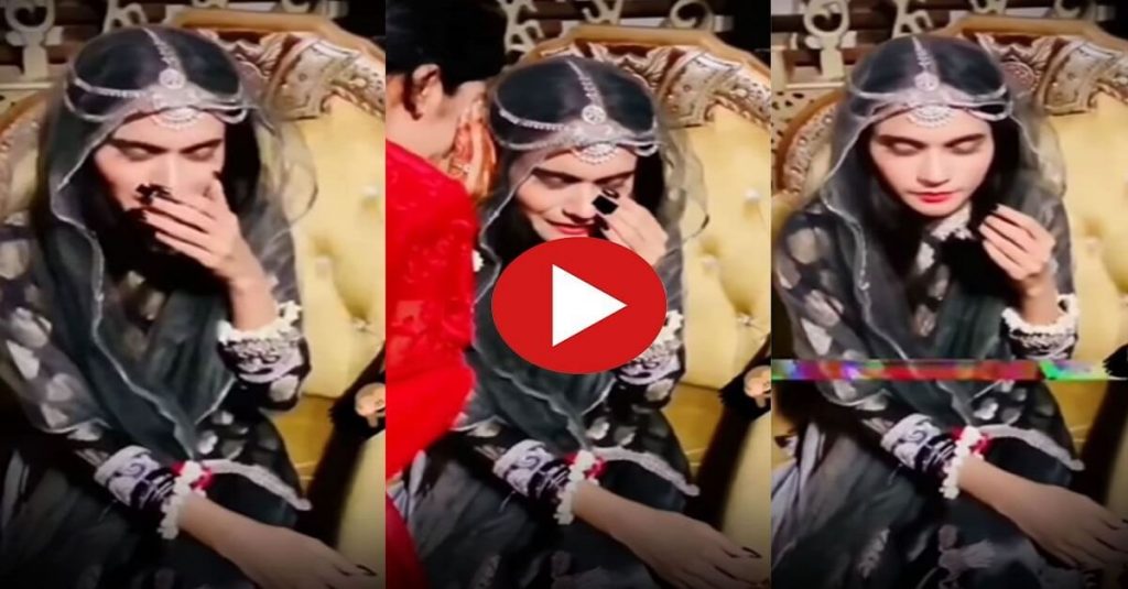 Video Viral bride crying during wedding video trending on social media