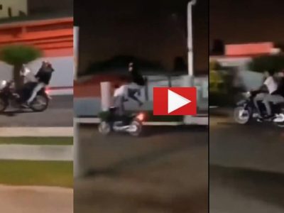 Viral Video | प्रेमी युगल बाईकवरून भरधाव वेगाने, स्पीड ब्रेकरवर मुलगी 5 फूट ऊंच उडाली, पुढे घडलेला चमत्कार व्हिडिओत पहा