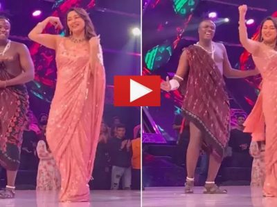 Viral Video | बॉलिवूडच्या धक धक गर्ल सोबत सोशल मीडिया स्टार किली पॉलने लावले ठुमके, पहा व्हिडीओ