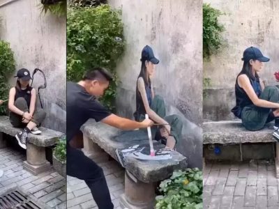  Video Viral | होय ही कलाकाराची कला आहे, मुलगी नव्हे तिची थ्रीडी पेंटिंग आहे, थक्क करणारा व्हिडीओ व्हायरल