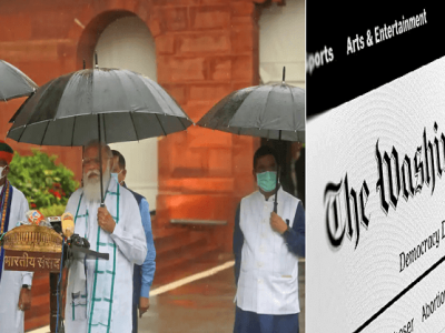 भारतात सत्य मांडणाऱ्या वृत्तपत्रावर इन्कम टॅक्स विभागाच्या धाडी | मोदींच्या फोटोसहित अमेरिकेतील वृत्तपत्रात हेडलाईन