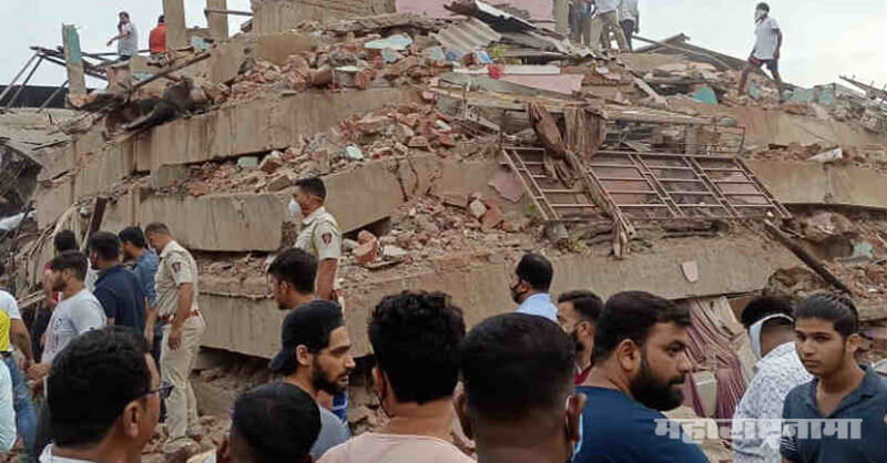 Five floor building collapse, Mahad
