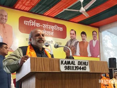 मराठी लोकं करत नसतील तेवढा छत्रपती शिवाजी महाराजांचा सन्मान मी करतो: गोयल