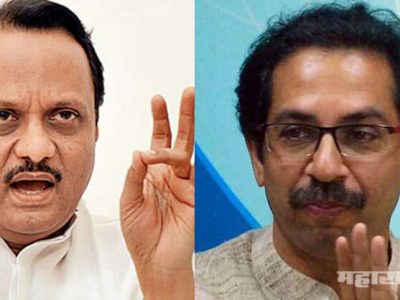 Udhav Thackeray criticised ncp leader ajit pawar in saamana newspaper