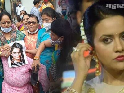 लोकशाहीत व्यक्त होण्याचा अधिकार सर्वांना | पोस्टरला चपलांनी मारण हे काही योग्य नाही