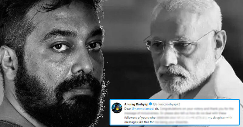 Narendra Modi, Anugar Kashyap, Rape, Twitter