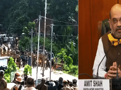 आसाम-मिझोराम सीमेवरील रक्तपात | हेच महाराष्ट, प. बंगालच्या सीमेवर घडलं असतं तर शहांनी…