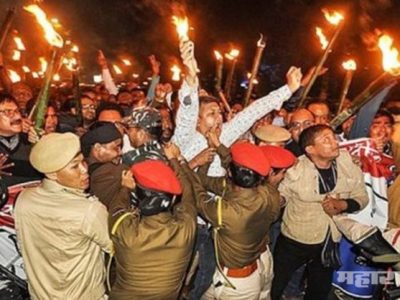 assam state protest against citizenship bill today burn pm narendra modi effigies and black flag