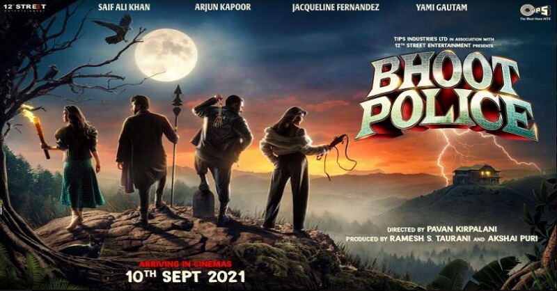 Bhoot police movie, first poster, Release date
