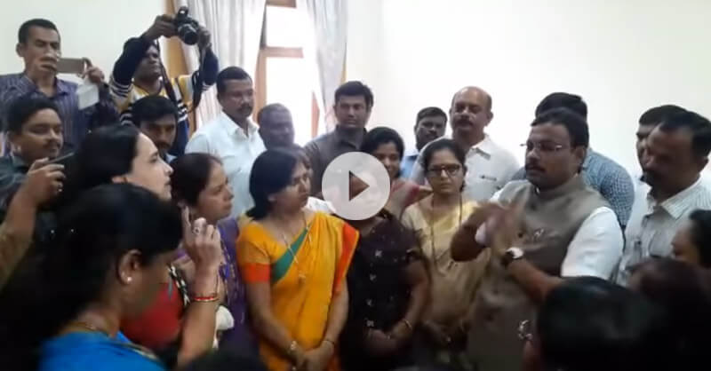 BJP ministers hurt by statement of Ram Kadam BJP ministers hurt by statement of Ram Kadam