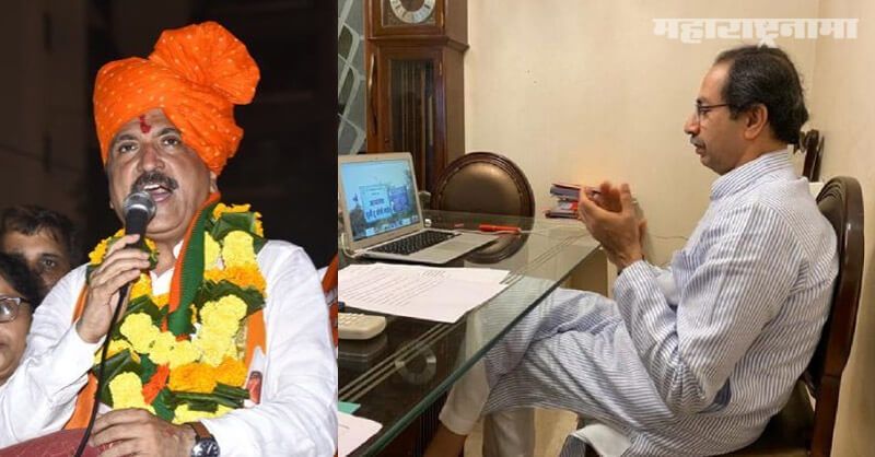 BJP Leader MLA Atul Bhatkhalkar, CM Uddhav Thackeray, Water Logging, Marathi News ABP Maza