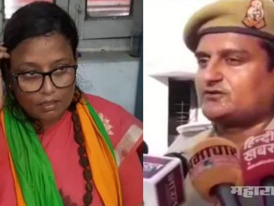 उन्मत्त भाजप खासदाराने पोलिसाच्या कानाखाली मारत, ठार मारण्याची धमकी दिली