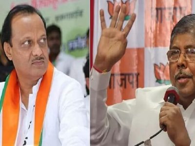 अजितदादा सांभाळून बोला, मी फाटक्या तोंडाचा आहे, बोलायला लागलो तर महागात पडेल – चंद्रकांत पाटील