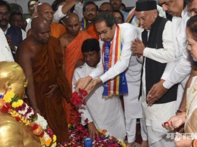 महापरिनिर्वाण दिन- राज्यपाल, मुख्यमंत्री व महाविकास आघाडीच्या नेत्यांकडून डॉ. बाबासाहेबांना अभिवादन