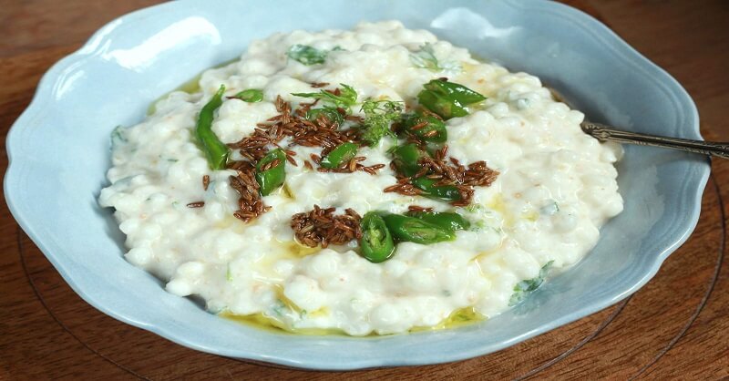 Dahi Sabudana recipe