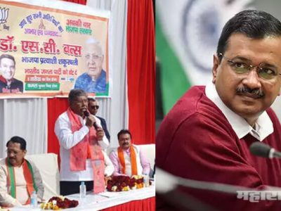 केजरीवाल यांनी घोषणा केल्या कामं नाही; मोदीजी कमी बोलले पण कामं जास्त: चंद्रकांत पाटील