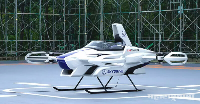 Dream of flying car, Japan Skydrive, Successfully conducts test flight