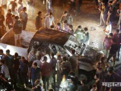 इफ्तार पार्टीवेळी सिरियामध्ये स्फोटकांनी भरलेली कार उडविली; लहान मुलांसहित १४ ठार