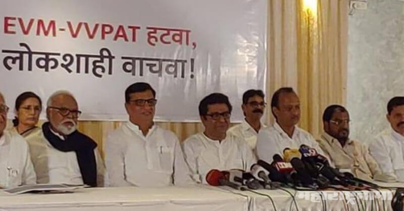 MNS, Raj Thackeray, NCP, Ajit Pawar, Congress, Balasaheb Thorat, Shekap, Jayant Patil, Swabhimani Shetkari Sanghatana, Former MP Raju Shetty