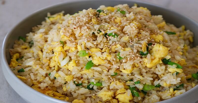 Egg fried rice recipe in Marathi