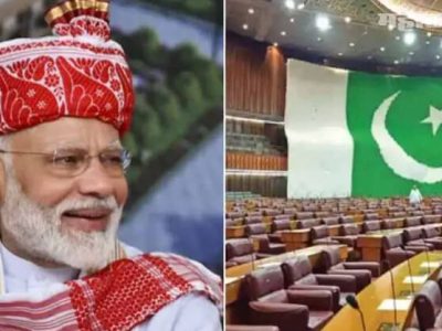Fake News | पाकिस्तानच्या संसदेत मोदी-मोदी घोषणांचं वृत्त खोटं | ठराविक माध्यमांकडून खोटं वृत्त