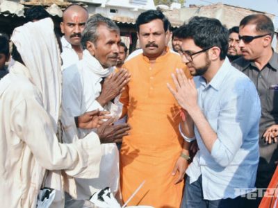 yuvasena president aditya thackeray on marathwada tour