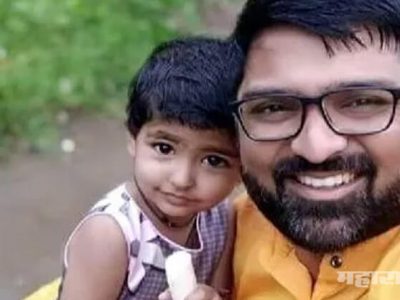 पुणे: भरधाव ट्रकची दुचाकीला धडक; अपघात बाप-लेकीचा जागीच मृत्यू