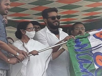 माजी क्रिकेटर मनोज तिवारी आणि अभिनेत्री सयानी घोषचा तृणमूल काँग्रेसमध्ये प्रवेश