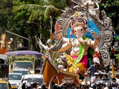 ganpati bappa visarjan and dj ban court