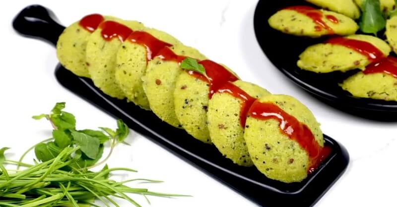 Green Peas Idli recipe in Marathi