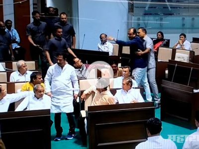 Gujarat Assembly fight between BJP and Congress