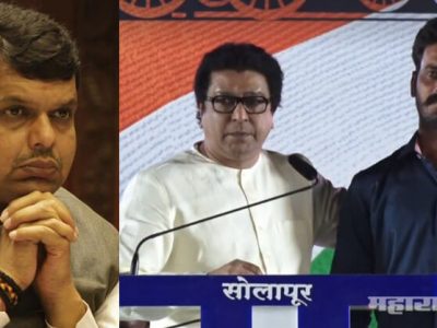 त्यांनी मनसेची चड्डी काढण्याची भाषा केली; राज ठाकरेंनी भाजपचीच चड्डी भर सभेत काढली