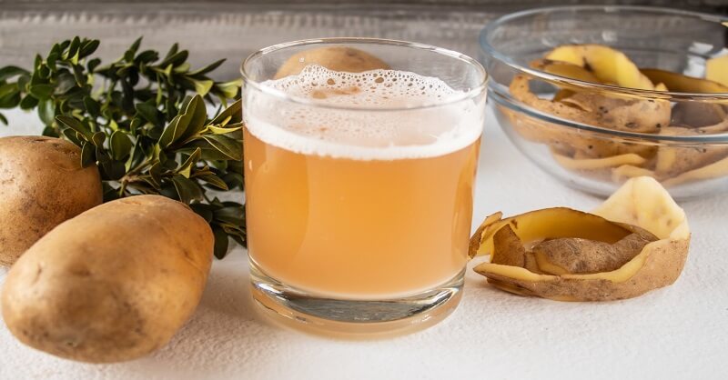 Health benefits of potato juice