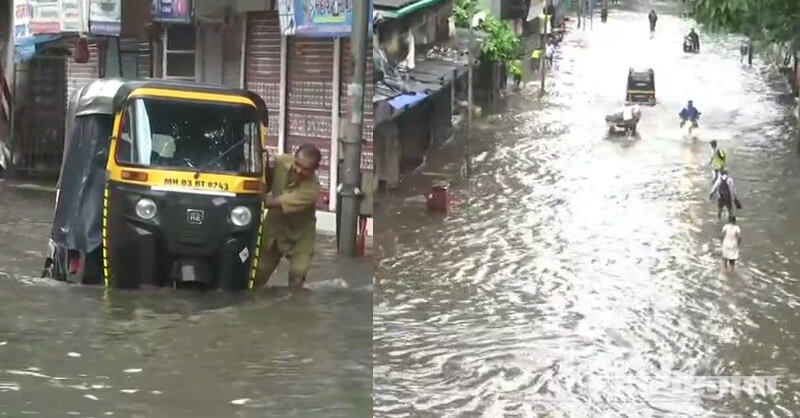 Heavy rainfall, Water logging, Mumbai Pune