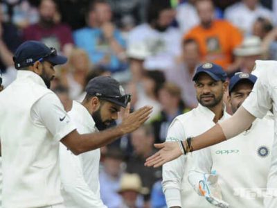 Fifth test India vs England first day England on 198 and lost seven wickets